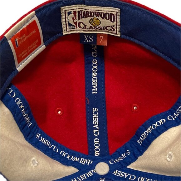 Cincinnati Royals Hardwood Classics Basketball Cap Fitted Rare NEW Size 7 XS - Picture 8 of 11